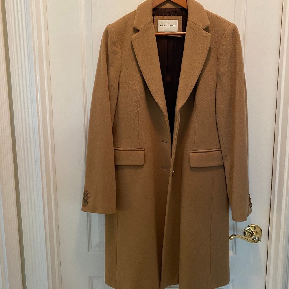 Banana Republic camel coat